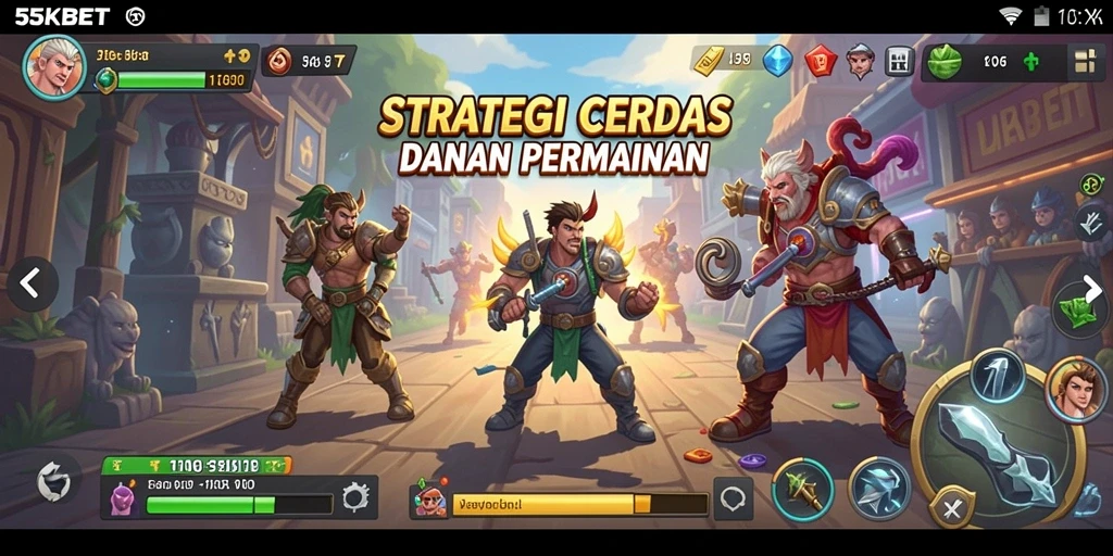 Tangkapan layar menunjukkan pertempuran mendebarkan dalam 55KBET yang membutuhkan strategi cerdas.