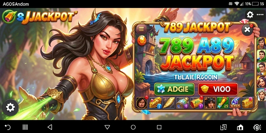 Tampilan antarmuka 789JACKPOT yang modern dan user-friendly