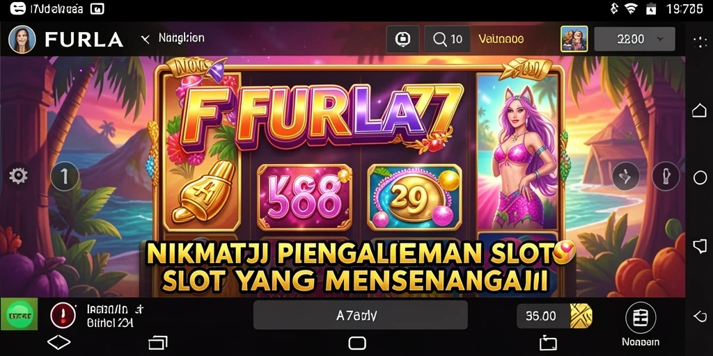 Gameplay Slot yang menarik dan penuh warna di FURLA77.