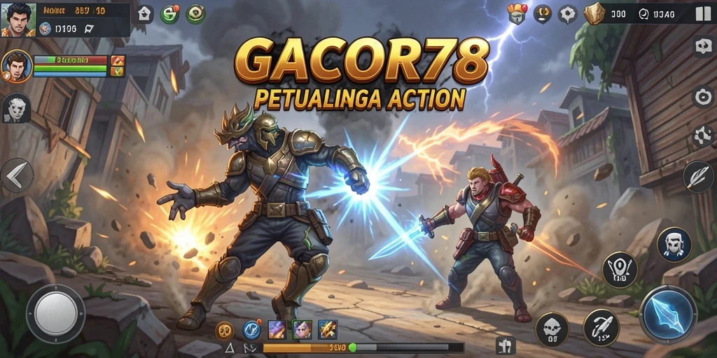 Screenshot gameplay GACOR78 yang menampilkan aksi seru dan petualangan menegangkan.