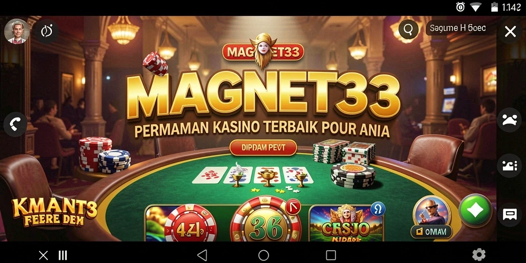 Tangkapan layar utama MAGNET33 menampilkan gameplay yang menarik dan penuh aksi.
