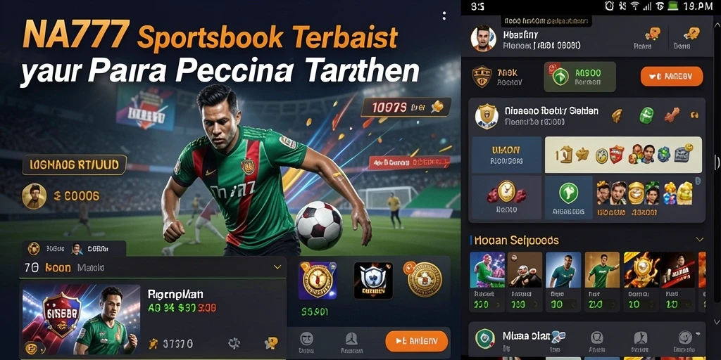 Tampilan screenshot NA777 yang menggambarkan intensitas taruhan olahraga.