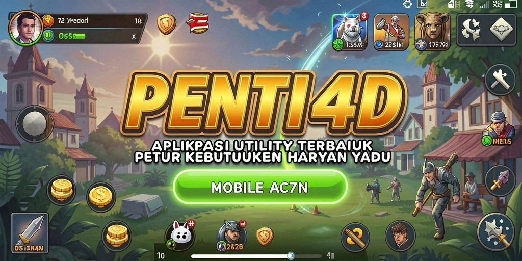 Tampilan antarmuka aplikasi PENITI4D yang sederhana dan fungsional.
