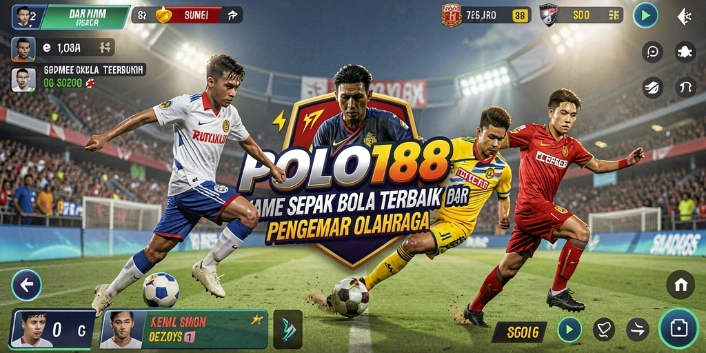 Tampilan gameplay <strong>POLO188</strong> yang seru dan mendebarkan di lapangan.